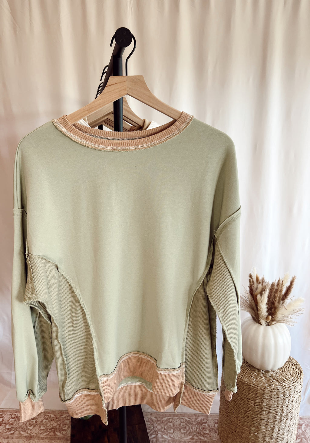 Sage Green Top