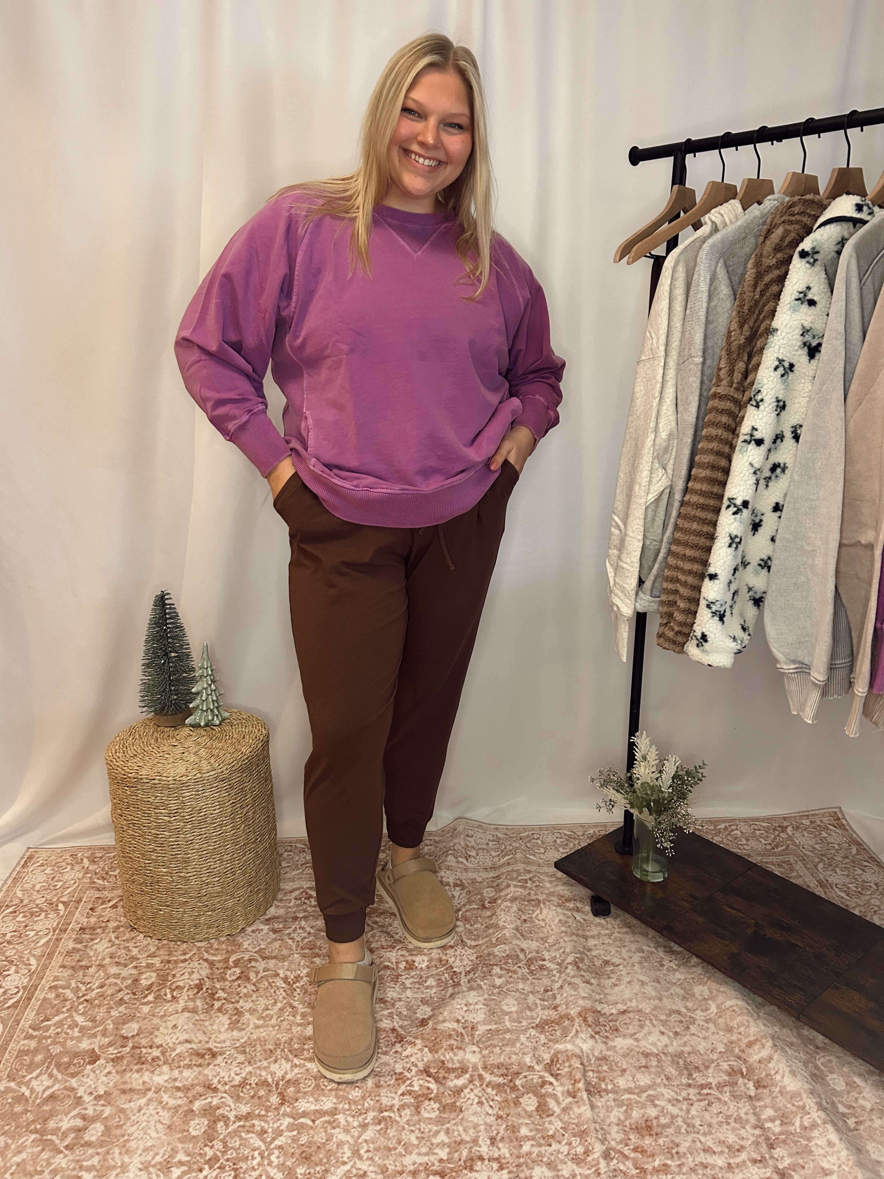 Light Plum Pullover