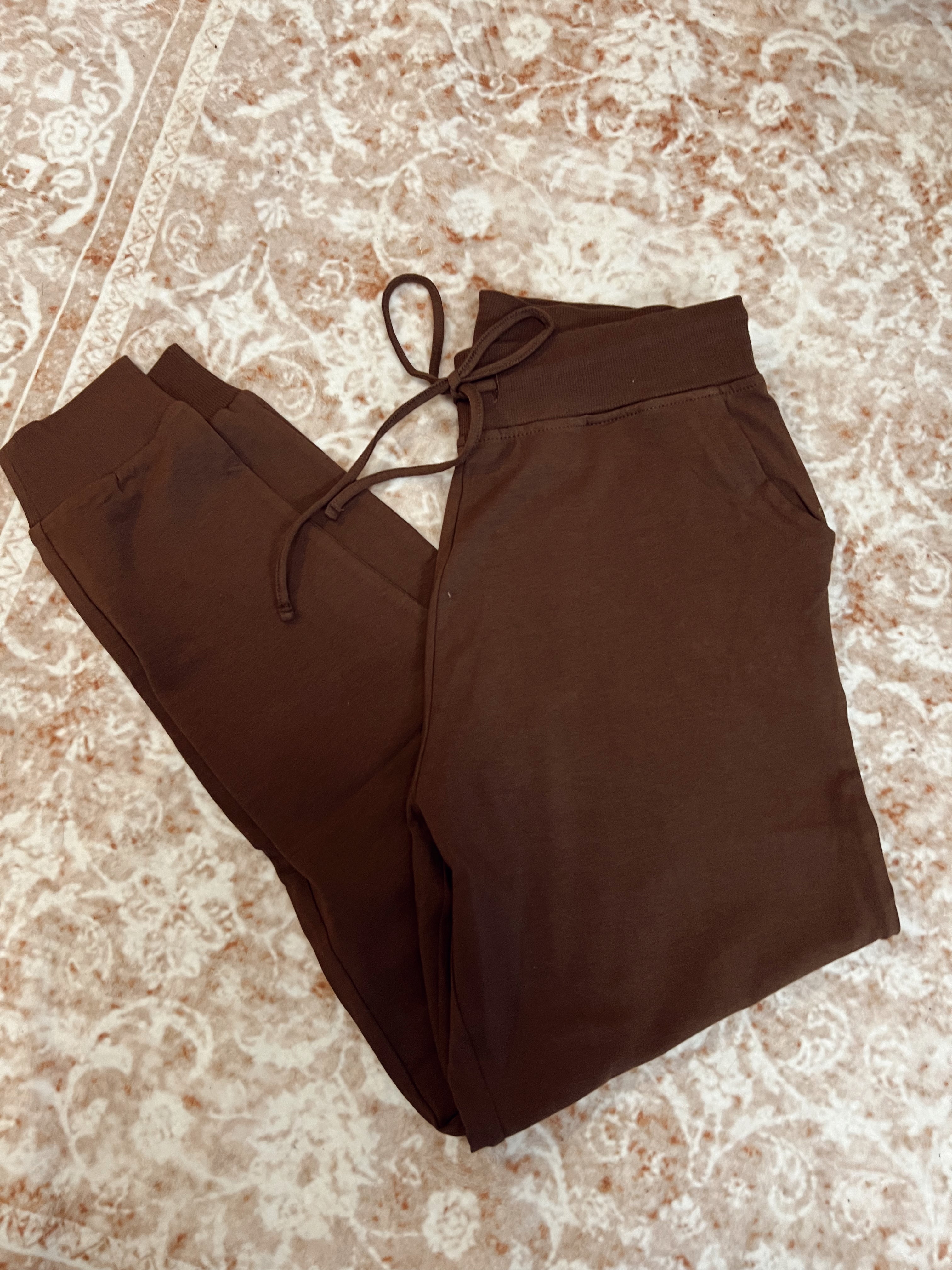 Chocolate Brown Joggers